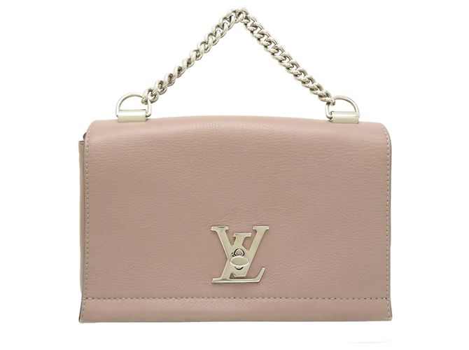 Louis Vuitton Lockme 2 BB Handtasche Beige