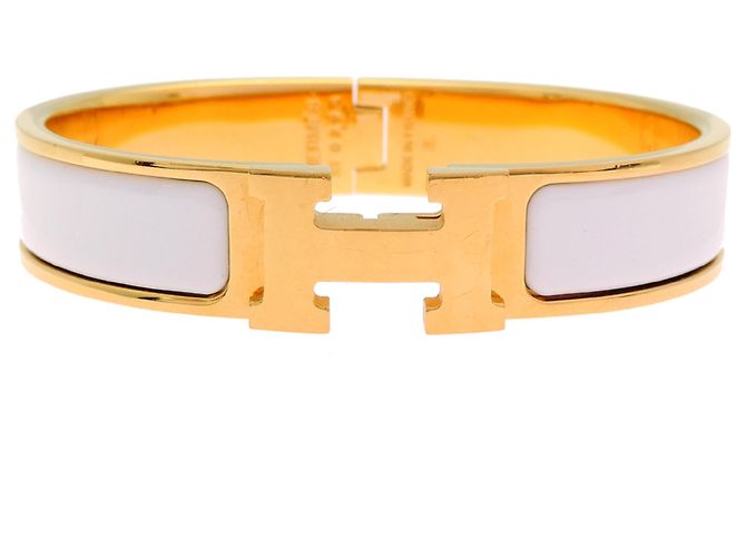 Hermès Pulsera de esmalte Hermes Click H #ST para mujer