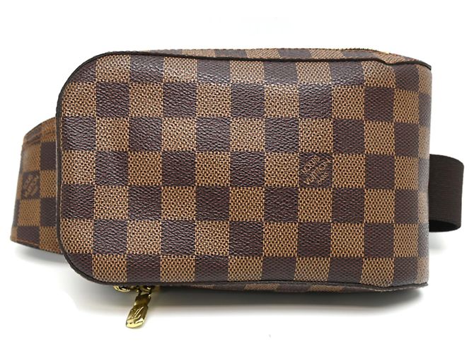 Borsa a tracolla Louis Vuitton Geronimos Marrone