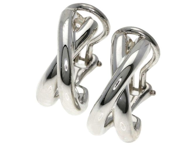 Orecchini a croce in argento Tiffany & Co. Paloma Picasso