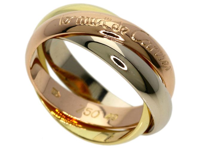 Anillo Trinity de Cartier en oro de 18K