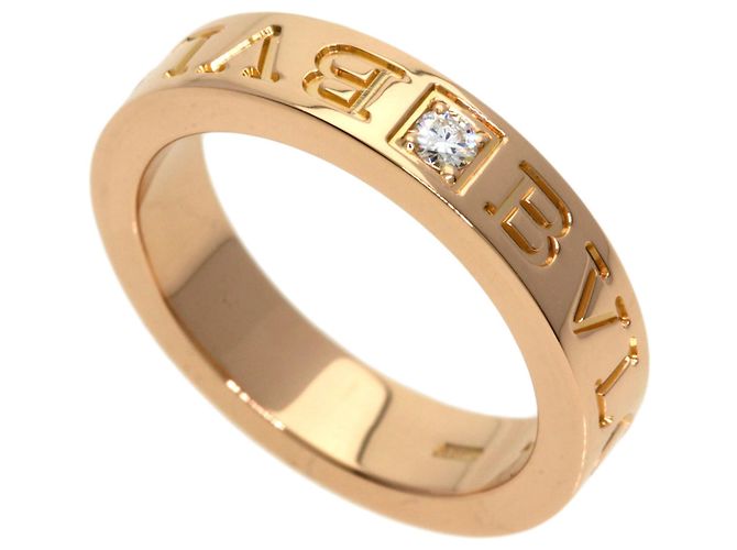 Bulgari Anillo Bvlgari Double Logo 1P Diamond