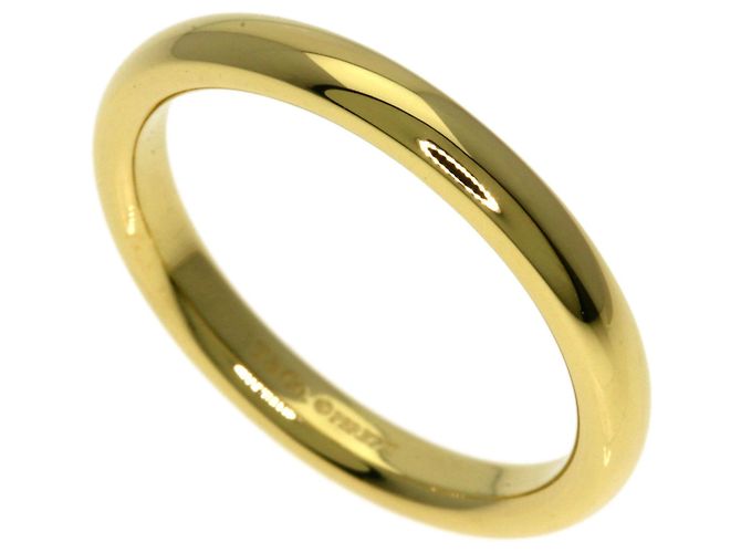 Anillo de boda Tiffany & Co. en oro amarillo de 18K