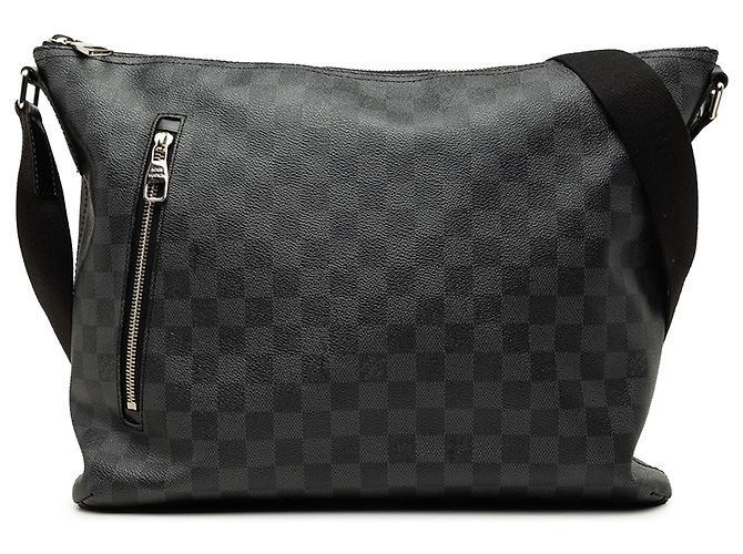 Louis Vuitton Black Damier Graphite Mick MM Noir