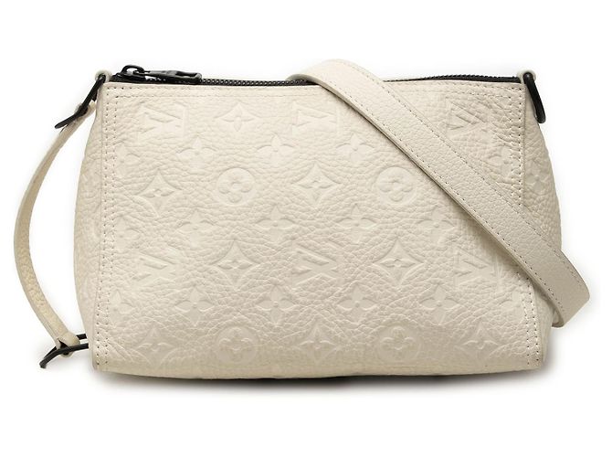 Bolso Messenger Triangle Monogram Empreinte Blanco Louis Vuitton