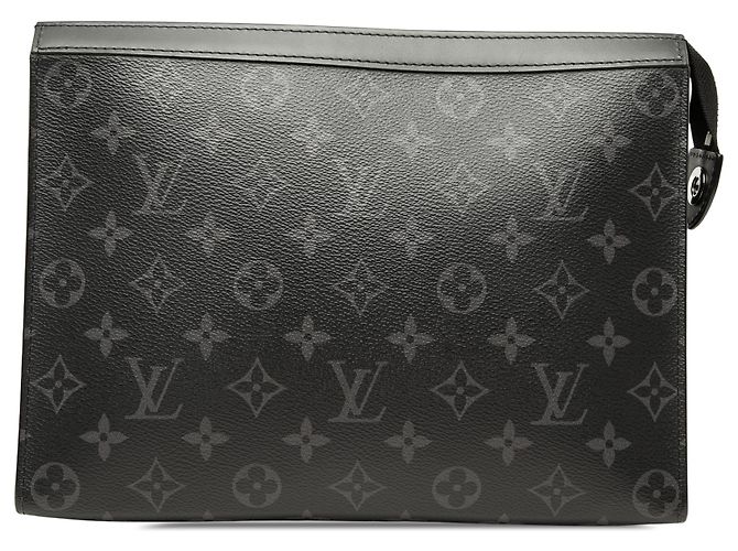 Louis Vuitton Pochette Voyage MM Monogram Eclipse Schwarz