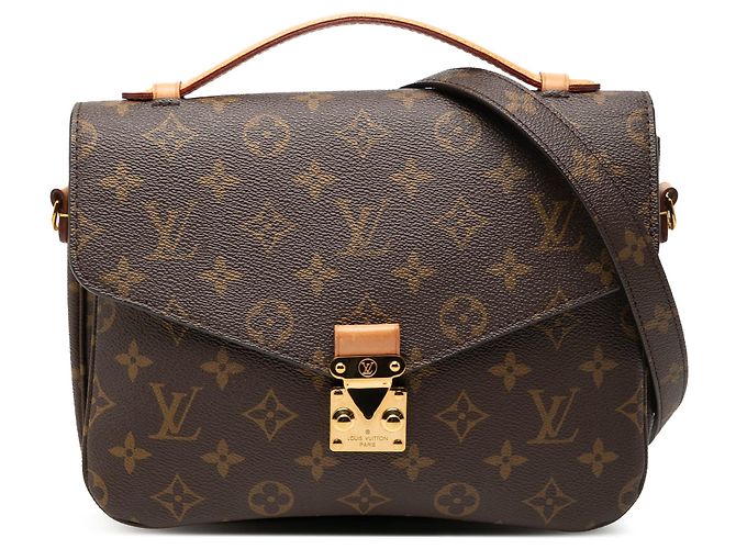 Louis Vuitton Marron Monogram Pochette Metis