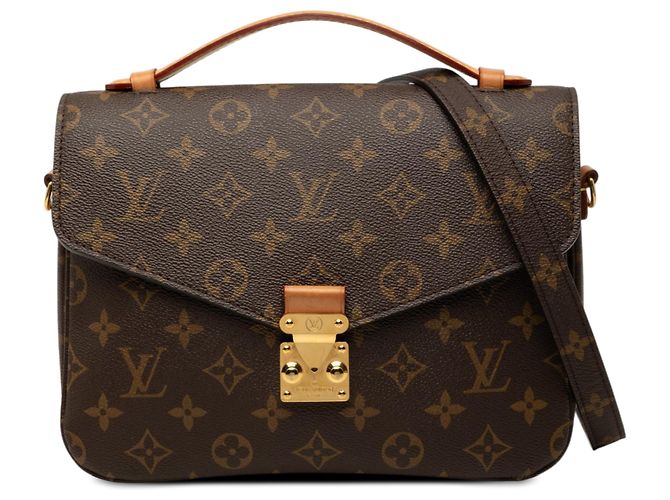 Louis Vuitton Marron Monogram Pochette Metis