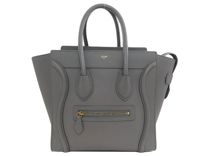 Céline Borsa Micro Luggage Celine Marrone 