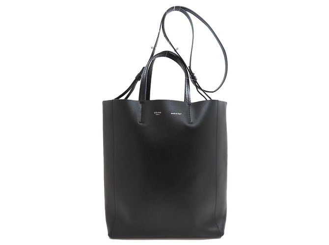 Cabas Céline Borsa Tote Verticale 2-Way Celine Nero