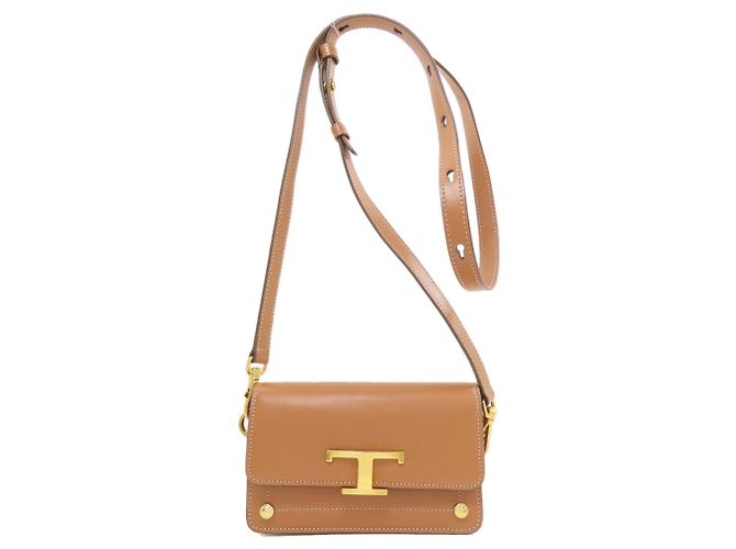 Borsa a tracolla Tod's T-Timeless Mini Marrone