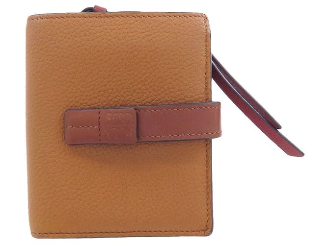 Loewe Anagram Bi-fold Leather Wallet for Women