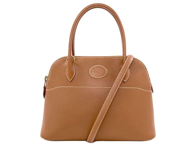 Hermès Hermes Bolide 27 Gold Handtasche Golden
