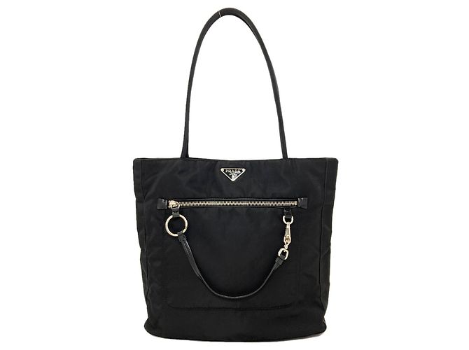 Borsa in nylon nero Prada