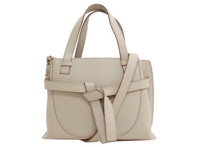 Mini borsa 2-way Loewe Gate Top Crudo 