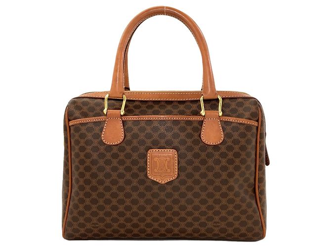 Céline Borsa Celine Macadam Marrone 