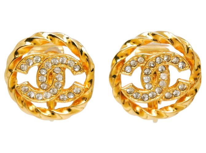 Chanel Coco Mark Clip-Ohrringe 