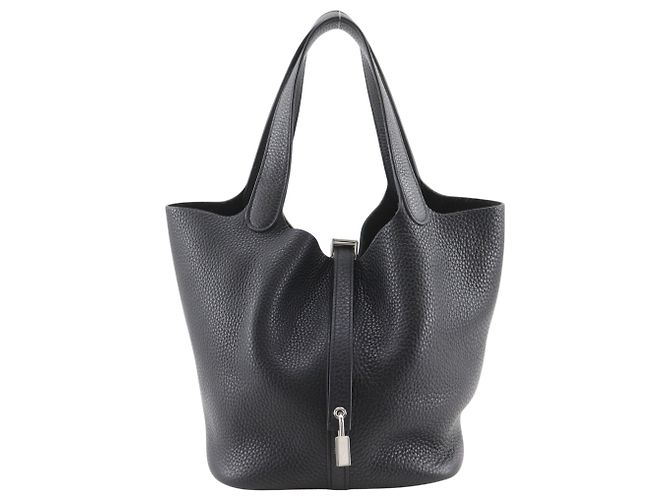 Hermès Sac à main Hermes Picotin Lock 22 MM Noir