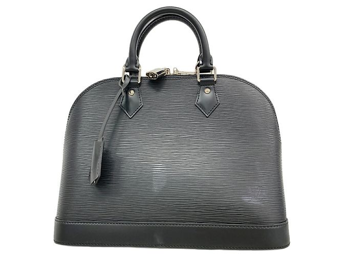 Borsa Louis Vuitton Alma PM Epi Leather Nero