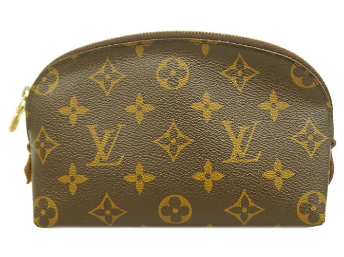 Louis Vuitton Monogram Pochette Tic PM Tasche Braun