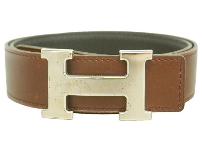 Hermès Hermes Constance Belt Black