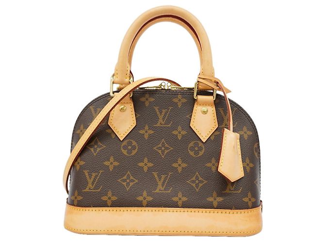 Borsa Louis Vuitton Alma BB Monogram Marrone
