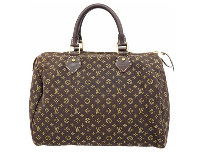 Borsa Louis Vuitton Monogram Mini Lin Speedy 30 Damier ebene