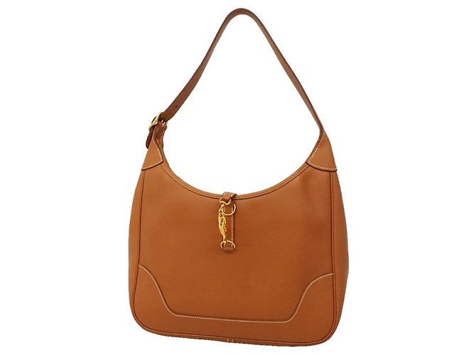 Hermès Bolsa de ombro Hermes Trim 31 Dourado