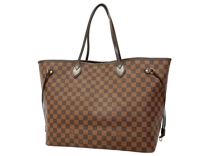 Bolso Tote Louis Vuitton Damier Neverfull GM Damier ebene