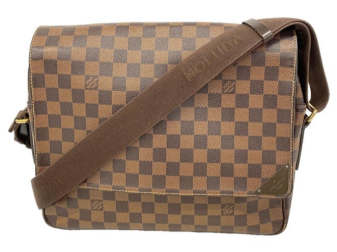 Borsa a tracolla Louis Vuitton Damier Shelton MM Damier ebene