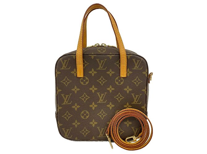 Borsa Louis Vuitton Monogram Spontini Marrone