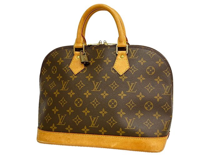Bolsa Louis Vuitton Alma Monogram - Marrom