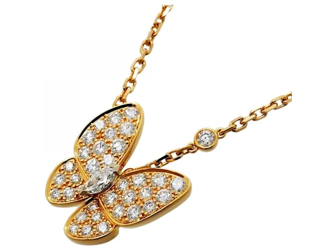 Collier de Papillon Van Cleef & Arpels en or jaune 18K 