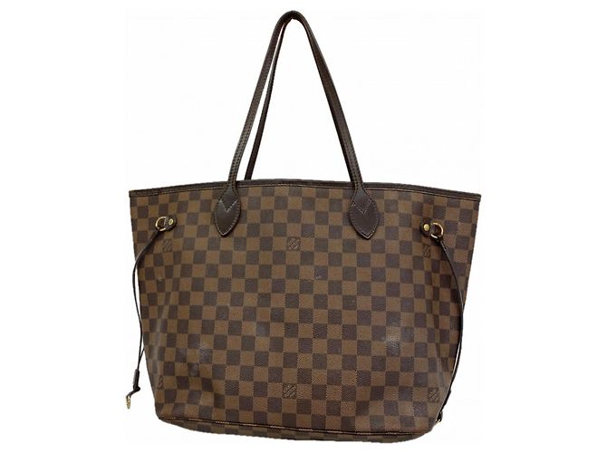 Borsa Tote Louis Vuitton Damier Neverfull MM Damier ebene
