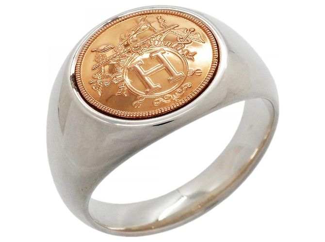 Hermès Hermes Ex-Libris Band Ring
