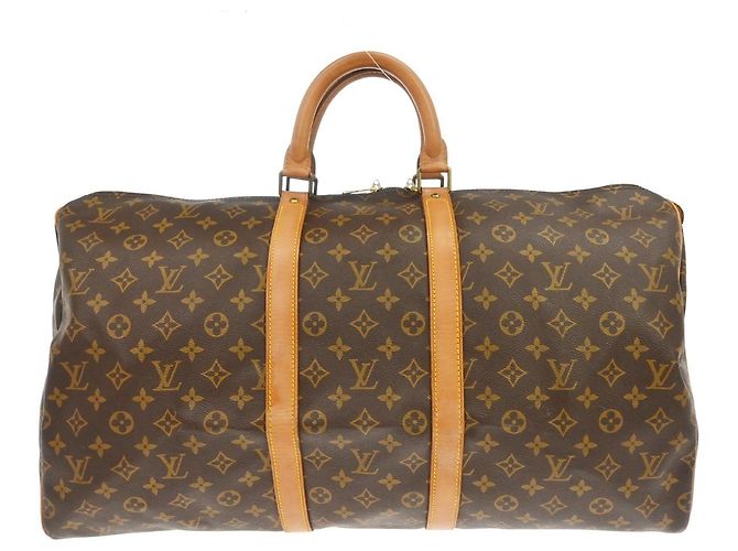 Louis Vuitton Keepall Monogram 55 Marrom