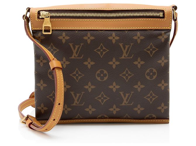 Louis Vuitton Monogram Canvas Saumur PM Messenger Marron