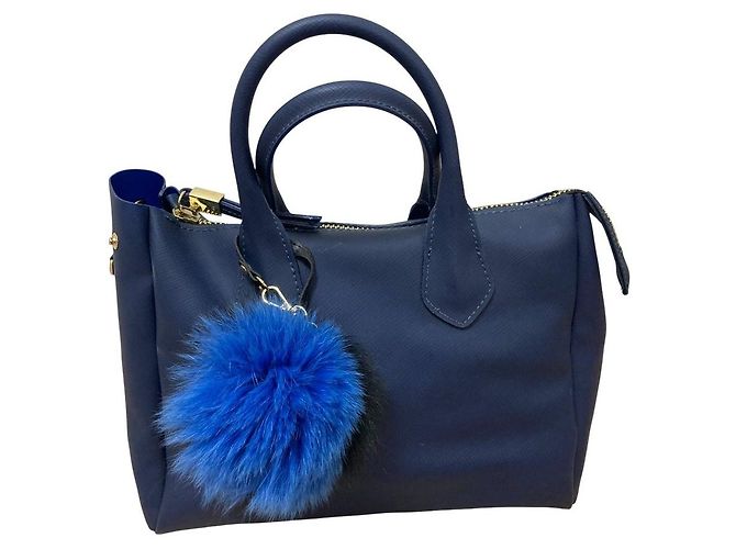 Autre Marque Borsa 2way in PVC Gianni Chiarini Blu Blu navy