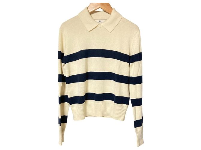 Autre Marque Gestreickter Strick Banana Republic Aus weiß Marineblau