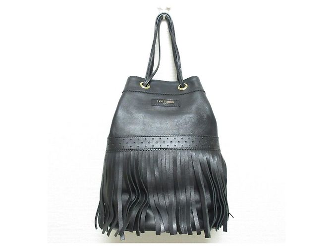 Autre Marque Bolsa 2way de couro J&M Davidson Carnival Preto