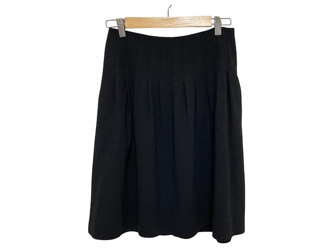 Autre Marque Gonna Rene Tuck Nero
