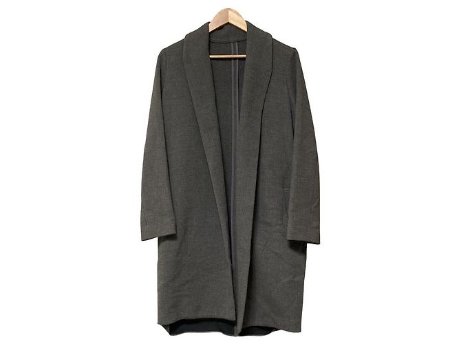 Autre Marque Sov DOUBLE STANDARD CLOTHING Long Coat Castaño