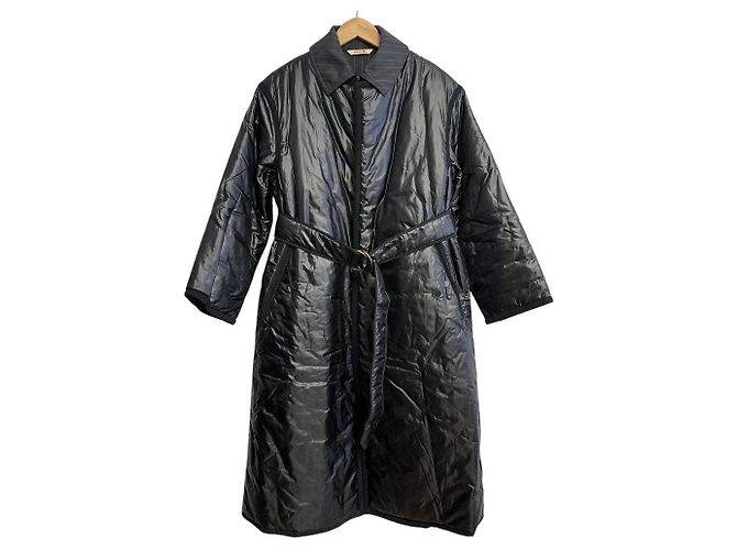 Autre Marque BACCA 2way Wool Coat Black