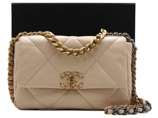 Chanel Sac Tote Flapbag e Bolsa Transversal com Aba Preto