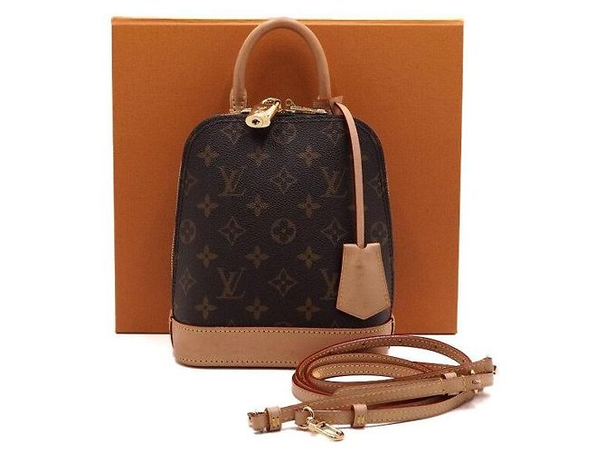 Louis Vuitton Monogram Canvas Alma Women's Backpack Multiple colors