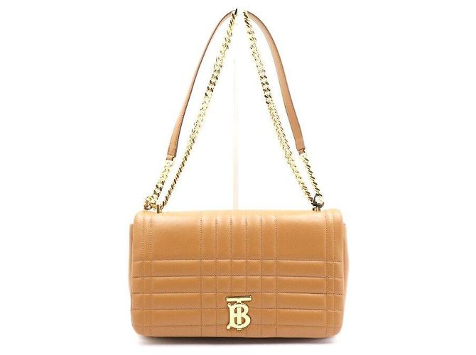 Burberry Zaino TB Medium con tracolla a catena e a tracolla Marrone