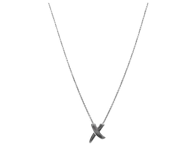 Tiffany & Co Collana Paloma Graffiti in argento