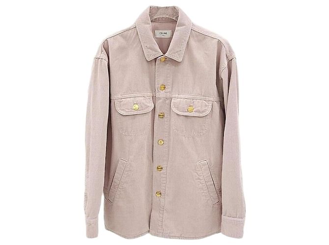 Céline Cordy-Car-Coat Jacke Weiß