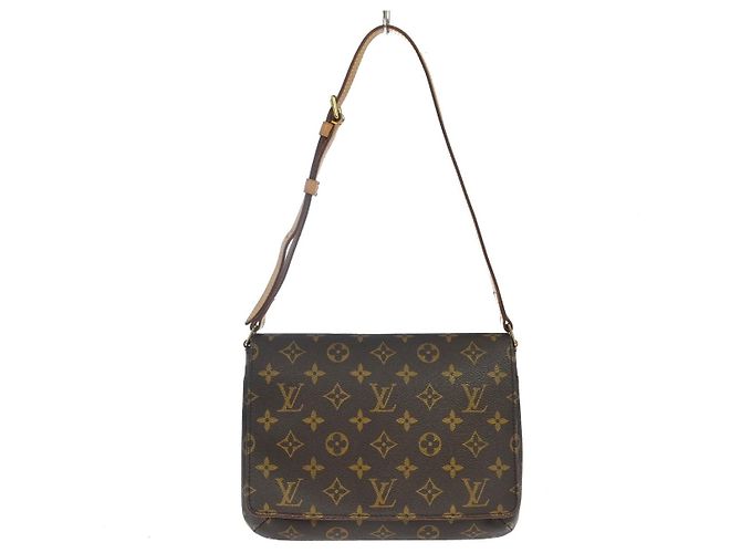 Louis Vuitton Musette Tango Monogram Canvas Marrom