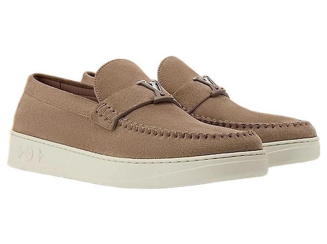 Louis Vuitton Mocassin Resort Beige Marron